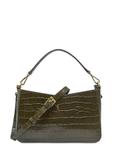 Skórzana khaki torebka croco TORES-1326-8D(Z26)