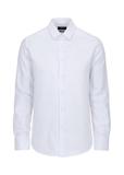 Biała koszula bawełniana męska KOSMT-0310-11(Z23)