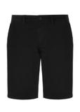Czarne bawełniane szorty męskie SZOMT-0029-99(W24)
