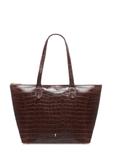 Damska brązowa torebka shopper skórzana TORES-0939E-89(Z25)