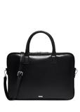 Czarna skórzana elegancka torba na laptopa TORES-1344-99(Z26)