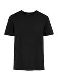 Black cotton men's t-shirt TSHMT-0108-99(Z24)