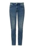 Granatowe jeansy męskie w stylu vintage JEAMT-0020-69(Z23)