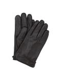 Brown leather gloves for men REKMS-0009-90(Z24)