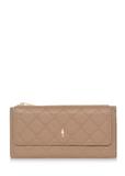 Large beige ladies wallet with embossing POREC-0347-81(Z24)