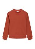Bawełniana bluza damska w kolorze rudym BLZDT-0123-3D(Z26)