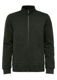 Green cotton men's sweatshirt without hood BLZMT-0061-54(Z24)