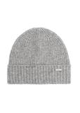 Szara czapka damska z wełną CZADT-0210-9B(Z26)
