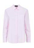 Różowa koszula w paski damska KOSDT-0156-34(W24)