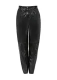 Black women's leather pants SPODS-0039-5344(Z24)