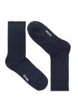 Navy blue long men's socks SKAMT-0193-69(Z24)