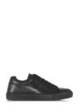 Men's leather black sneakers BUTYM-0444-99(Z24)