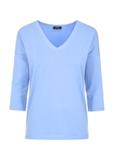 Niebieska bluzka damska BLUDT-0156-61(W24)