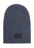 Granatowa czapka zimowa męska CZAMT-0011-69(Z25)