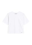 Krótki T-shirt z bawełny merceryzowanej TSHDT-0147-11(Z25)
