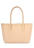 Beżowa torebka shopper damska TOREC-0938-1A(W26)