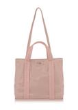 Różowa torebka damska typu tote bag TOREN-0248-31(W23)