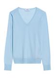Błękitny sweter damski SWEDT-0250-62(Z25)