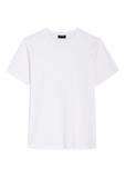 Biały T-shirt męski TSHMT-0120-0A(Z26)