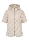 Quilted women's vest in light beige KAMDT-0029-80(Z24)