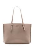 Beżowa duża torba shopper TOREC-1088-81(Z25)