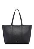 Czarna skórzana torebka shopper TORES-1273-9I(W26)