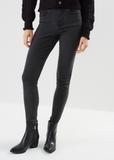 Czarne spodnie jeansowe damskie JEADT-0010-99(Z23)