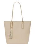 Kremowa damska torebka shopper TOREC-0905A-12(W25)