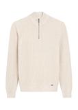 Beżowy sweter męski SWEMT-0175-1A(Z26)