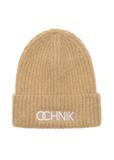 Beige women's hat with the OCHNIK logo CZADT-0075A-81(Z24)