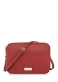 Burgundy women's handbag TOREC-0205D-49(Z24)