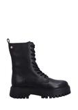 Skórzane botki damskie w czarnym kolorze BUTYD-1004-99(Z26)