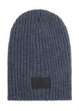 Granatowa czapka zimowa męska CZAMT-0011-7E(Z26)