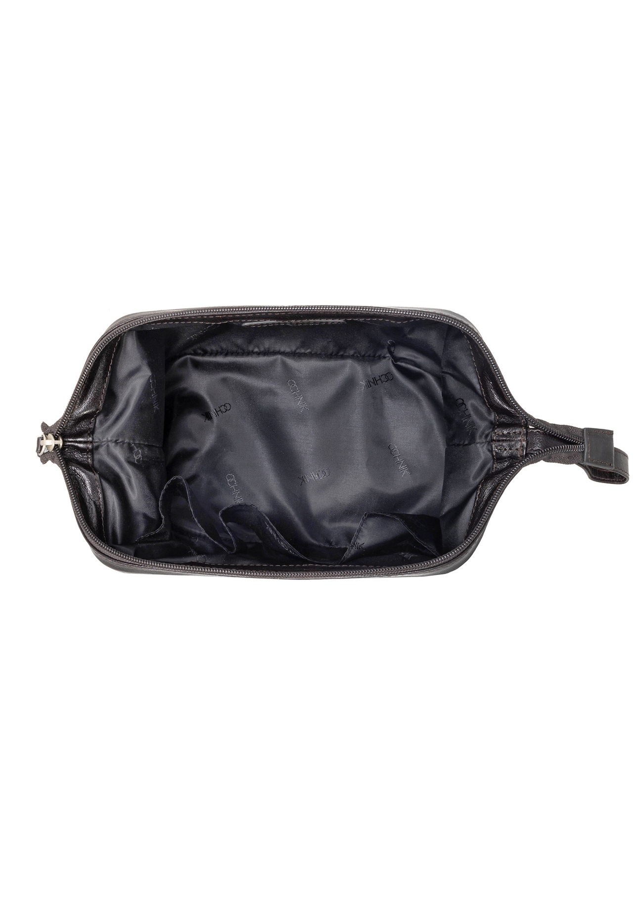 Kosmetyczka męska z połyskiem TORMS-0479-99(Z25), widok produktu w środku na białym tle.