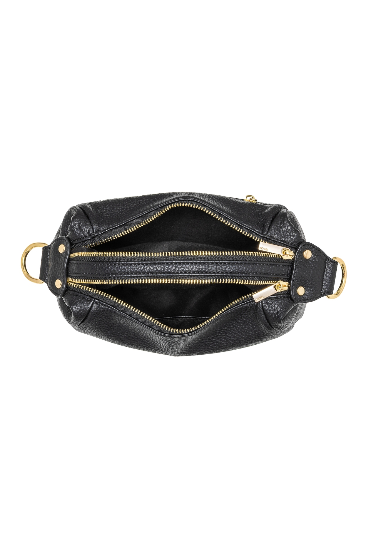 Czarna torebka shopper na ramię TOREC-0885B-99(Z25)