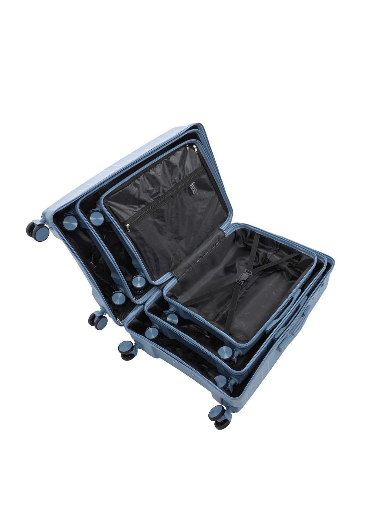 Komplet walizek na kółkach 19"/24"/28" WALPP-0024-7A(W26)