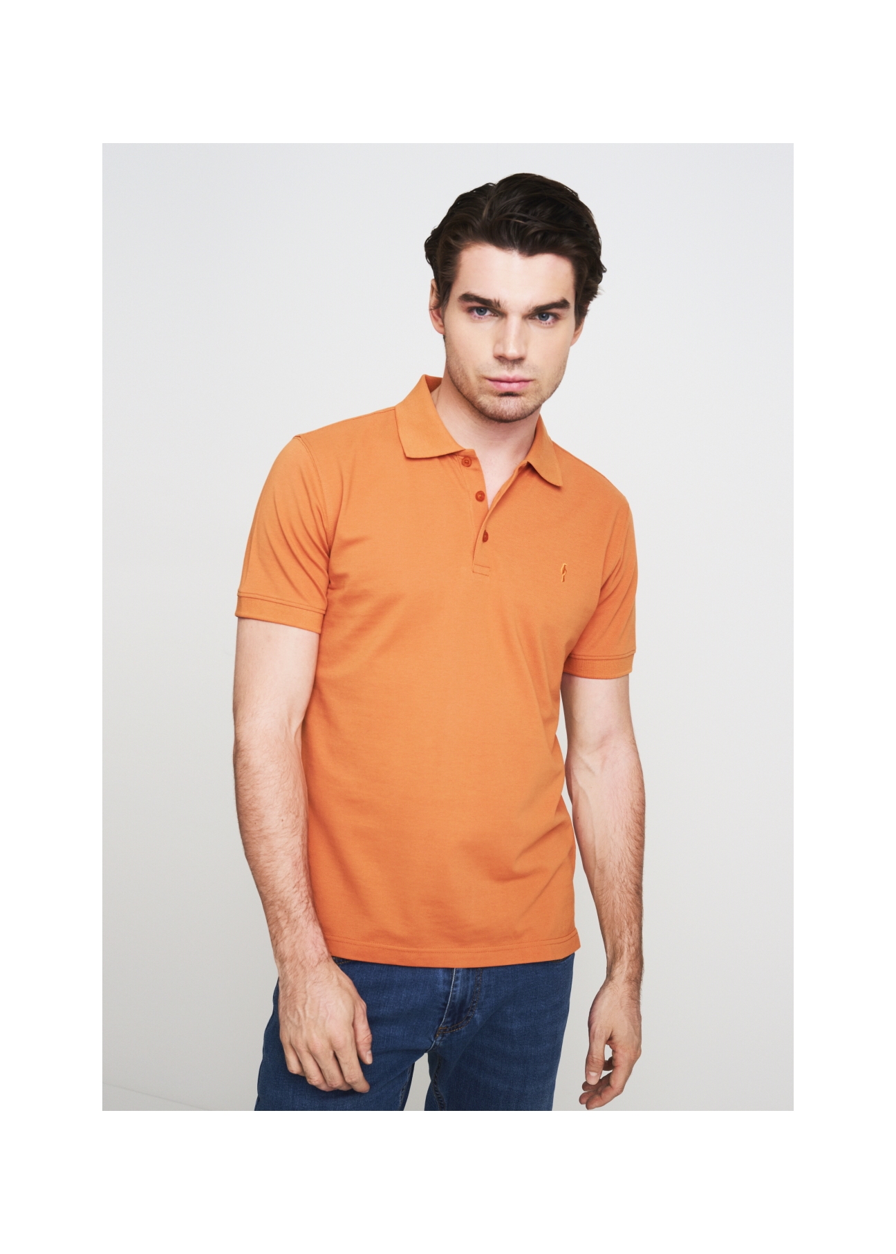 Koszulka polo POLMT-0046-30(W22)-01