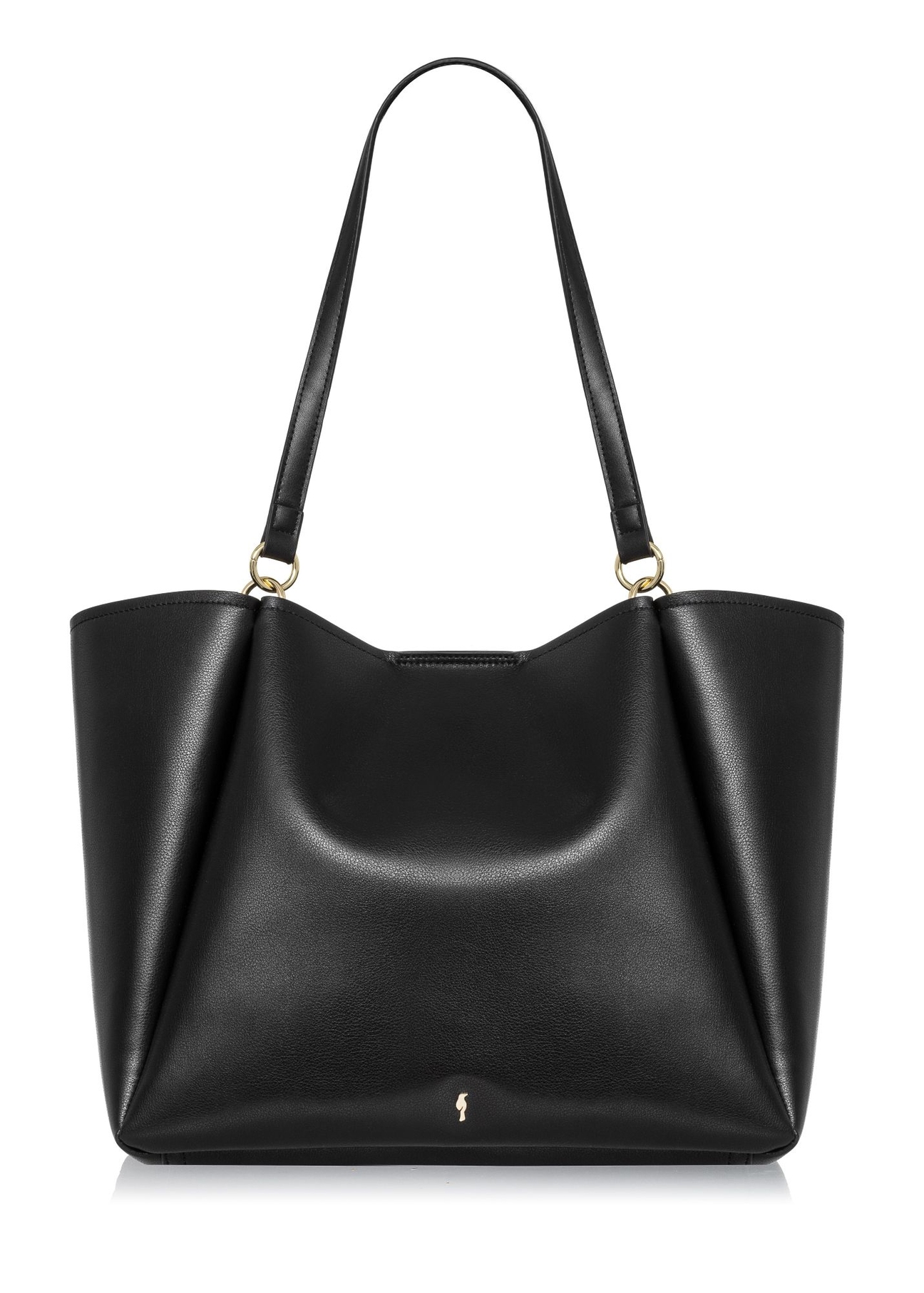 Torebka damska typu tote bag TOREC-0845A-99(Z25), widok produktu z przodu na białym tle.