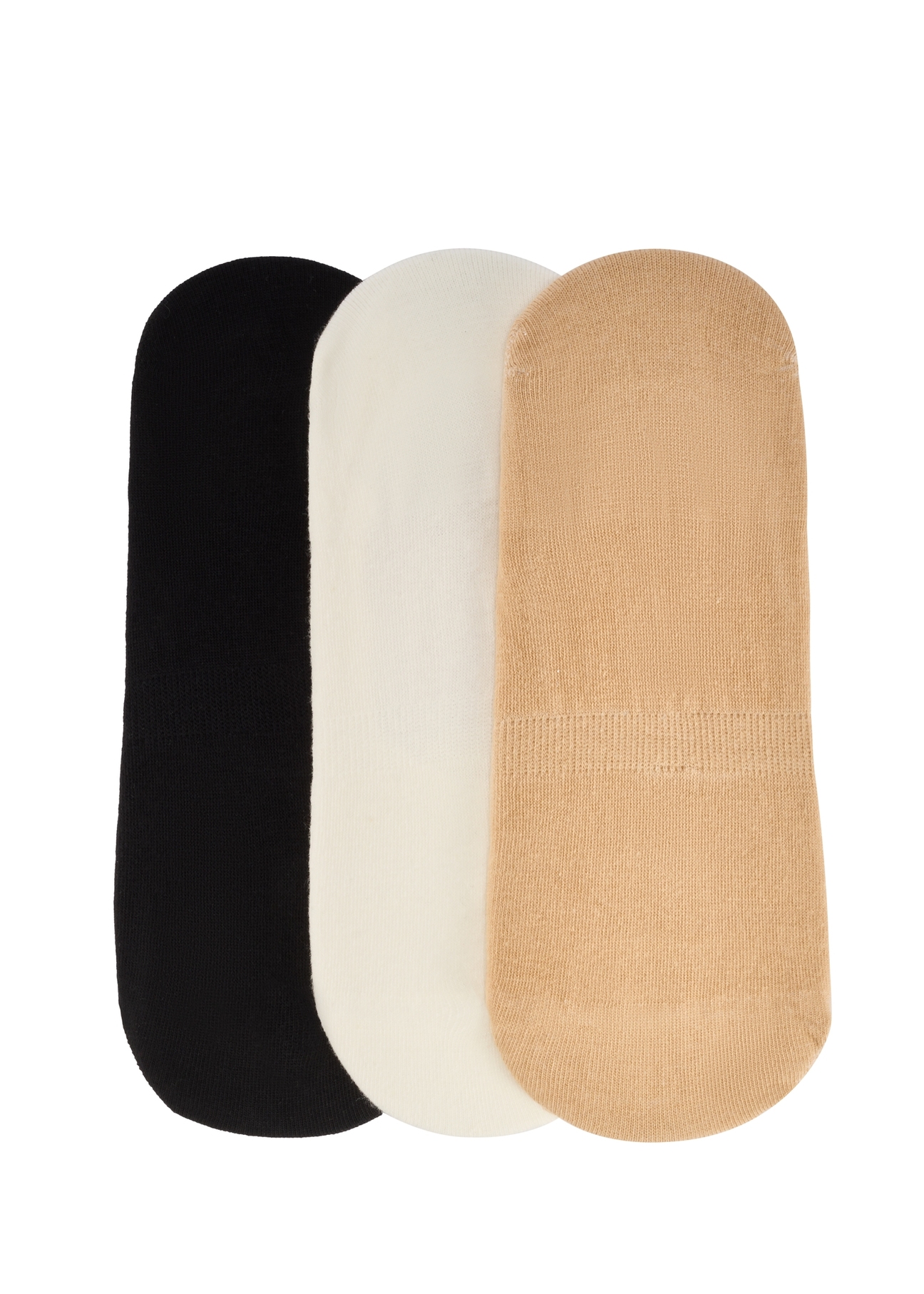 Zestaw stopek damskich ZESDT-0029-00(W26) - widok produktu od góry, na białym tle. 