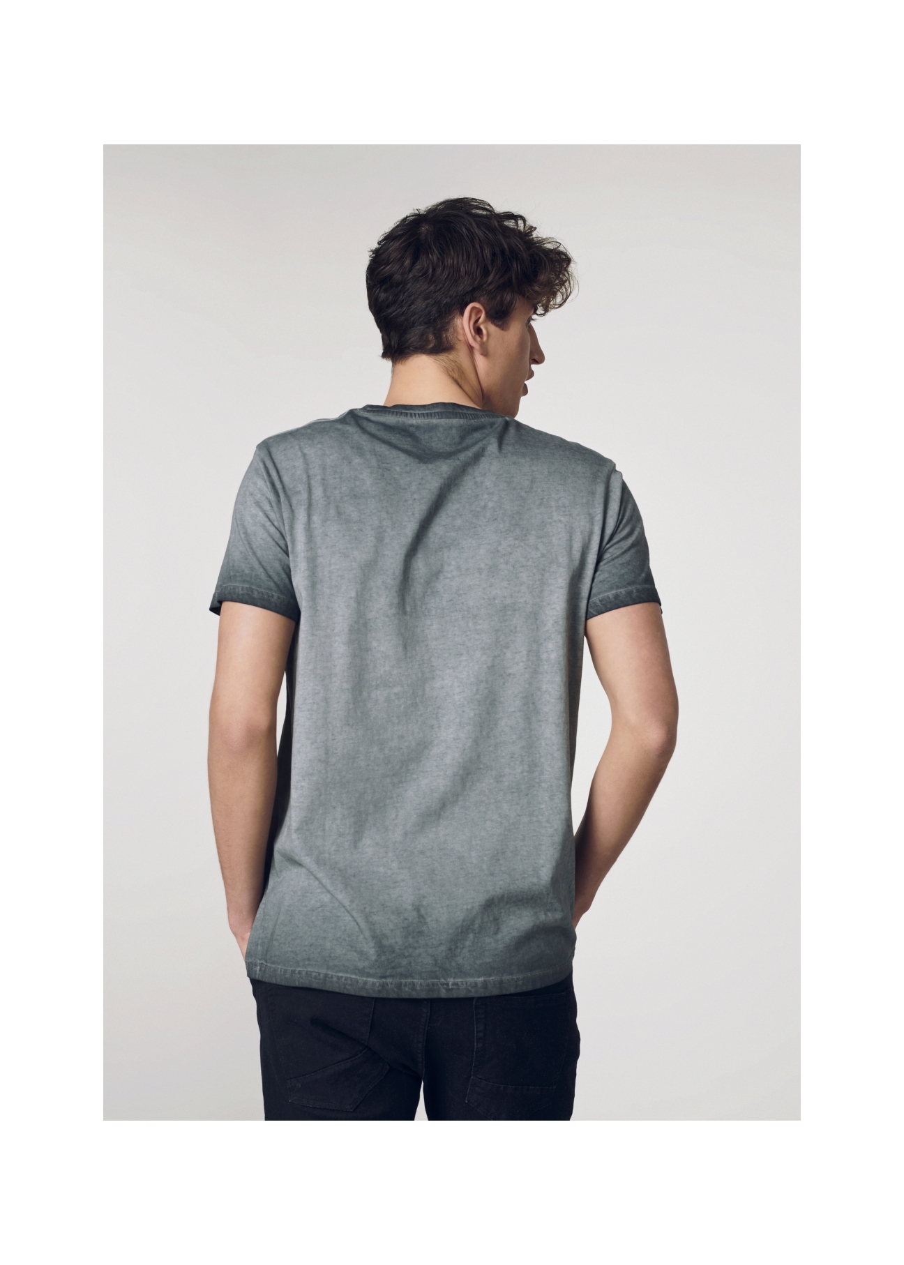 T-shirt męski TSHMT-0055-51(W21)-03