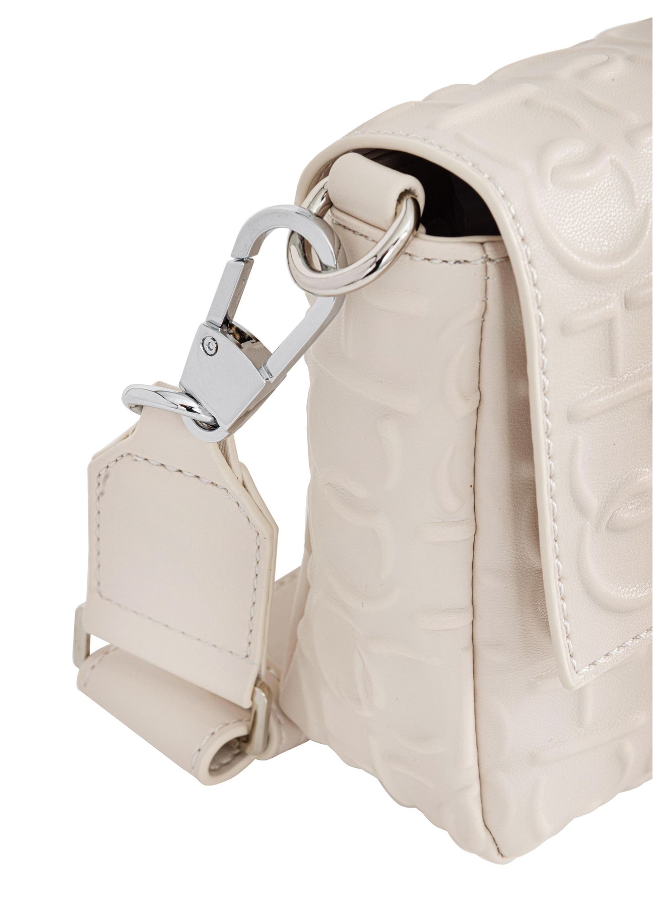 Mała torebka damska z monogramem TOREC-0794-81(W23)-06