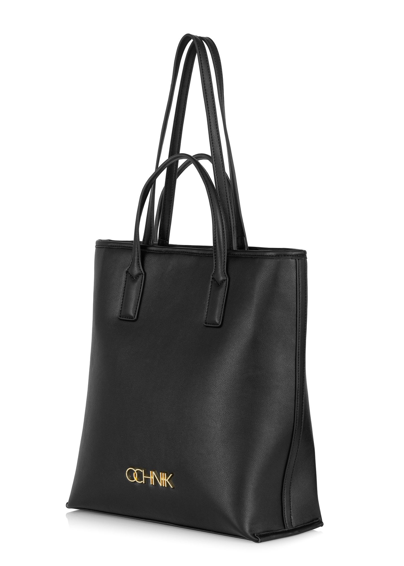 Czarna torebka shopper damska TOREC-0907-99(W24)-02