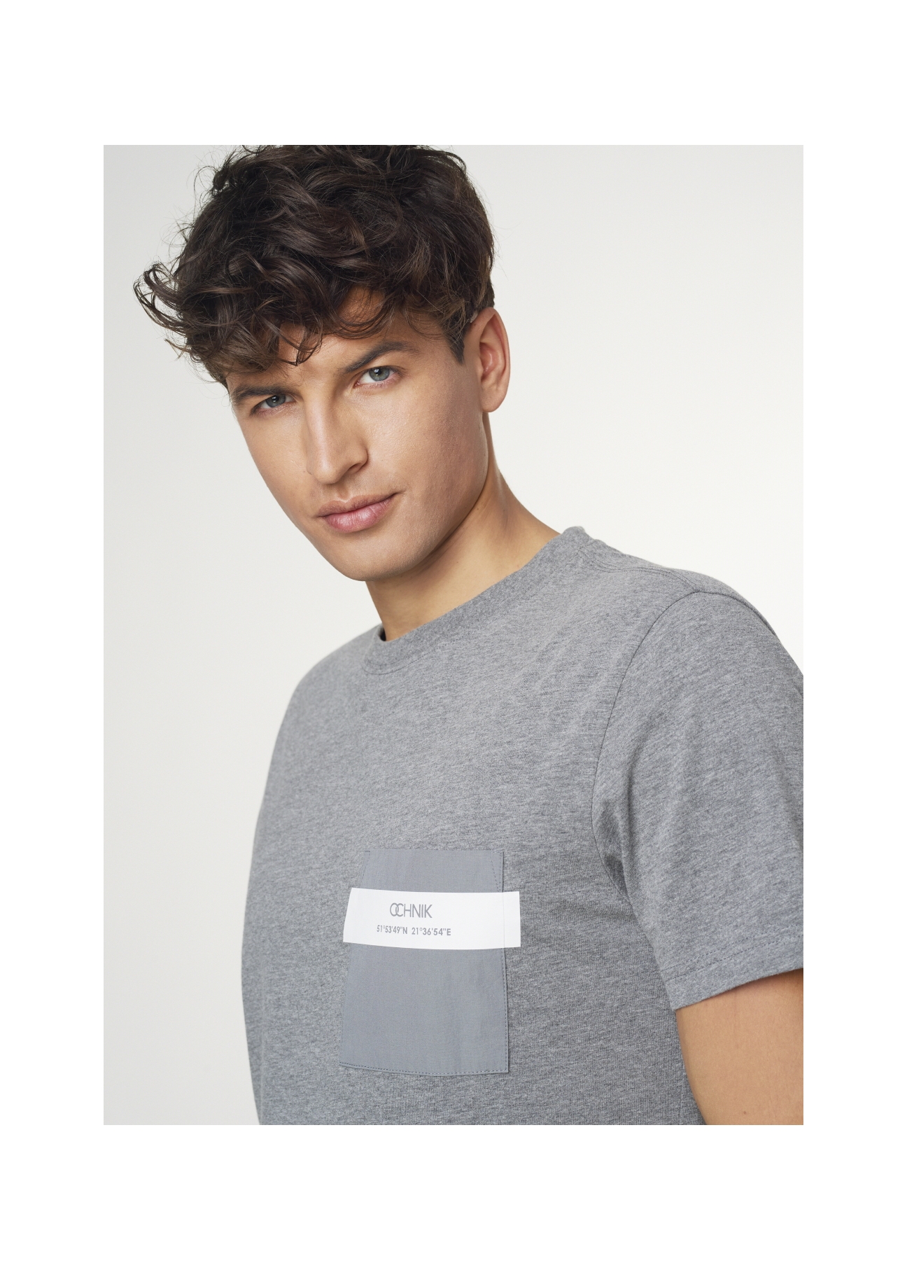 T-shirt męski TSHMT-0062-91(Z21)-02