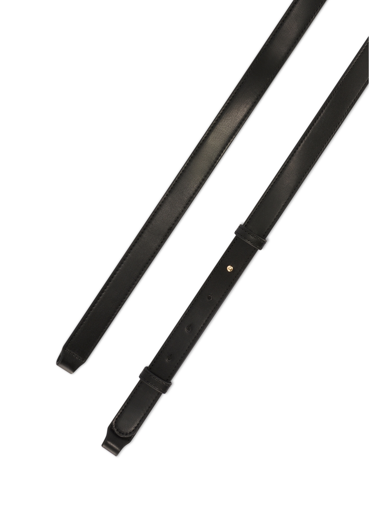 Mała czarna nieusztywniana torebka damska TOREC-0882-99(W26)