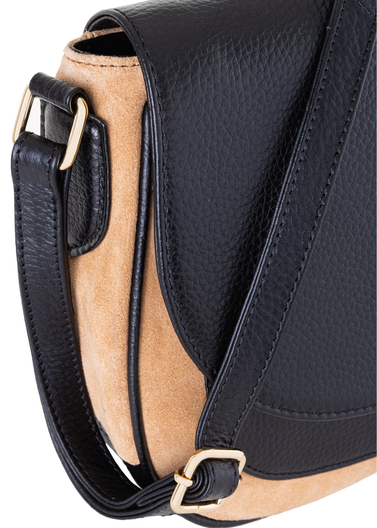 Skórzana torebka damska saddle bag TORES-0932-98(Z23)-06