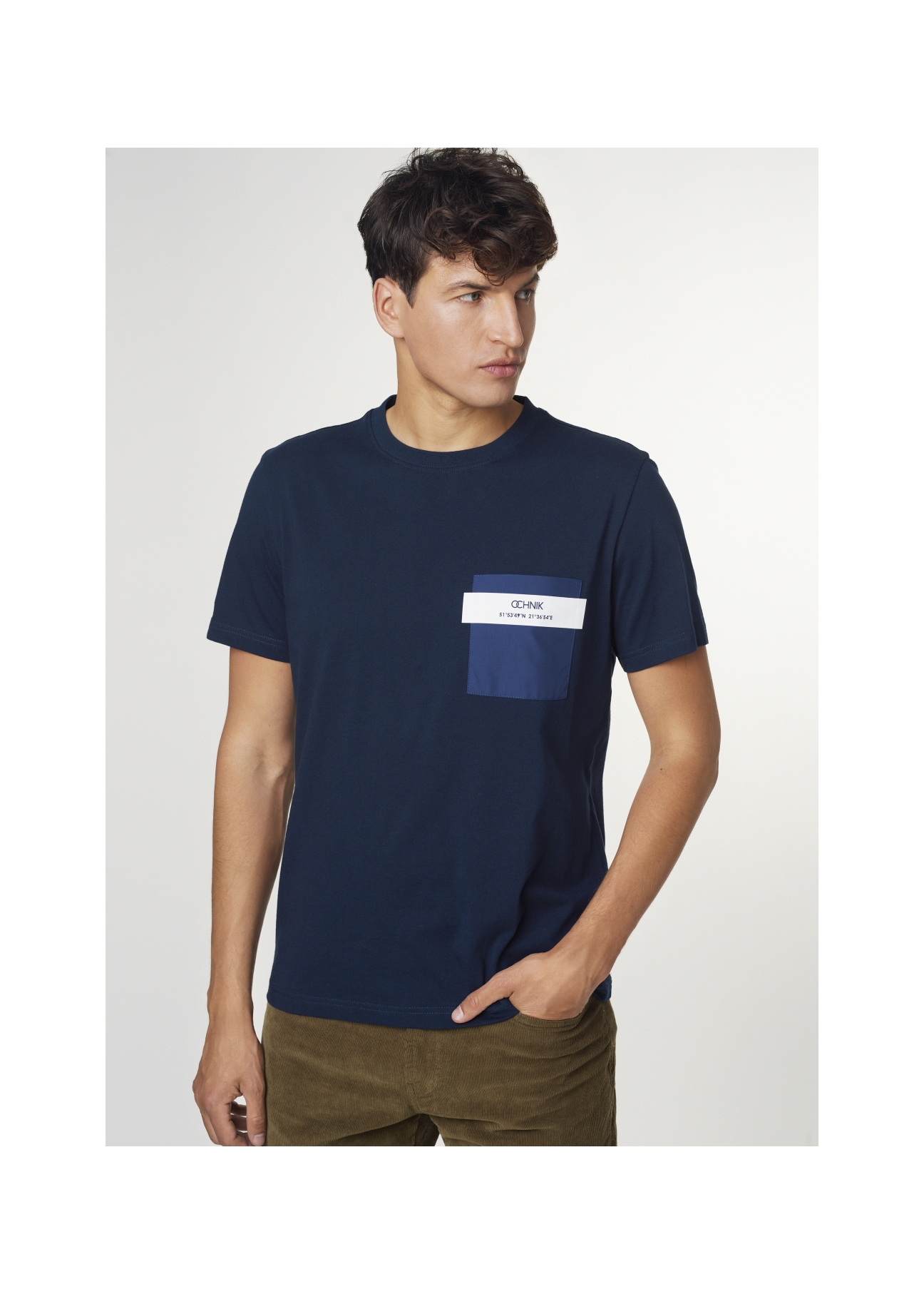 T-shirt męski TSHMT-0062-69(Z21)-01