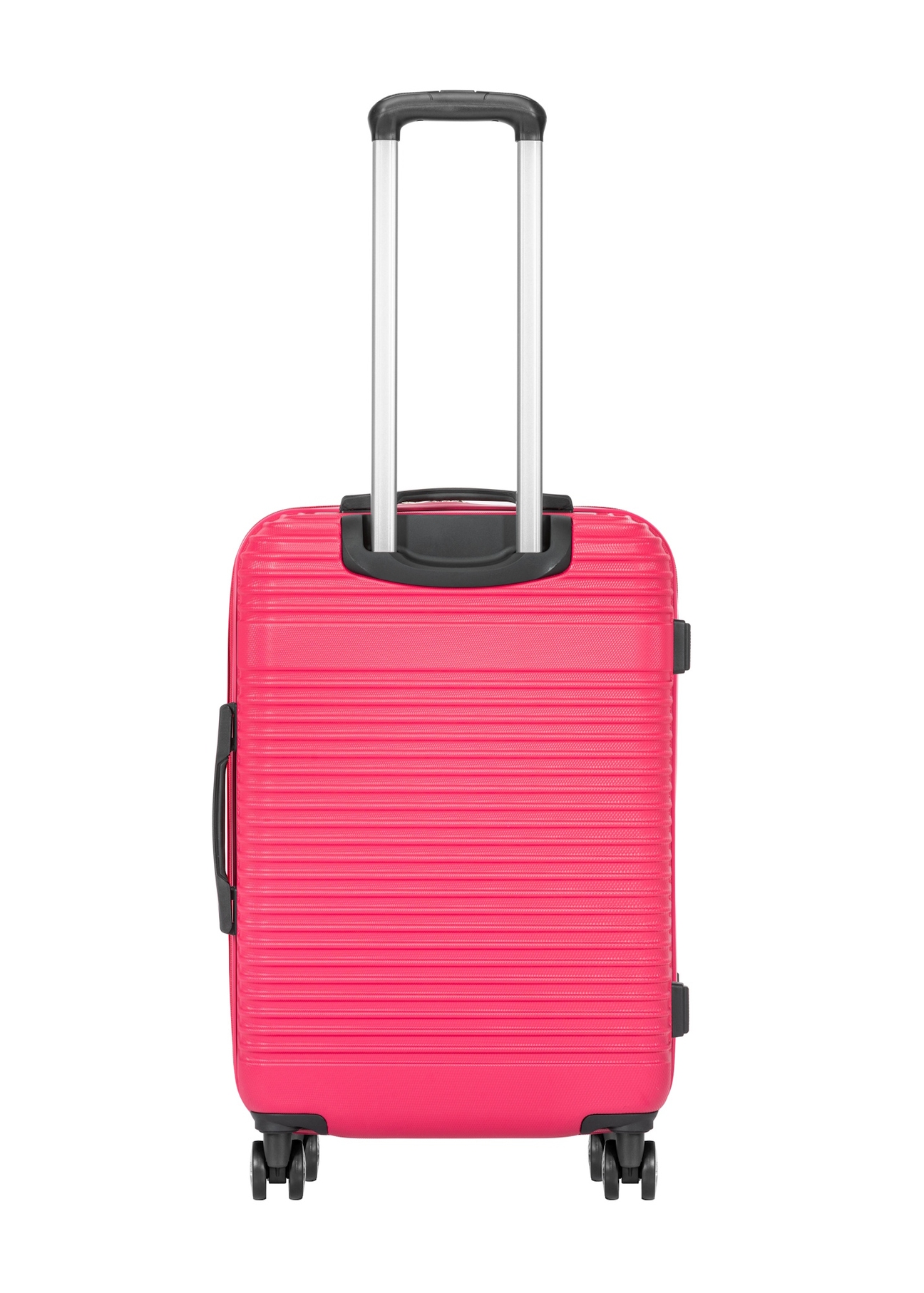 Komplet walizek na kółkach 19'/24'/28' WALAB-0040-5E(W26), widok produktu z tyłu na białym tle.