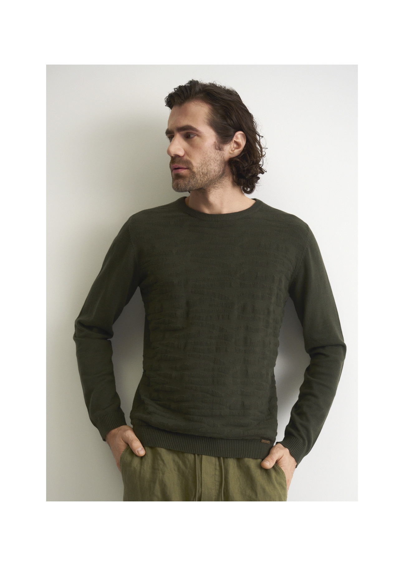 Sweter męski SWEMT-0108-55(W22)-01