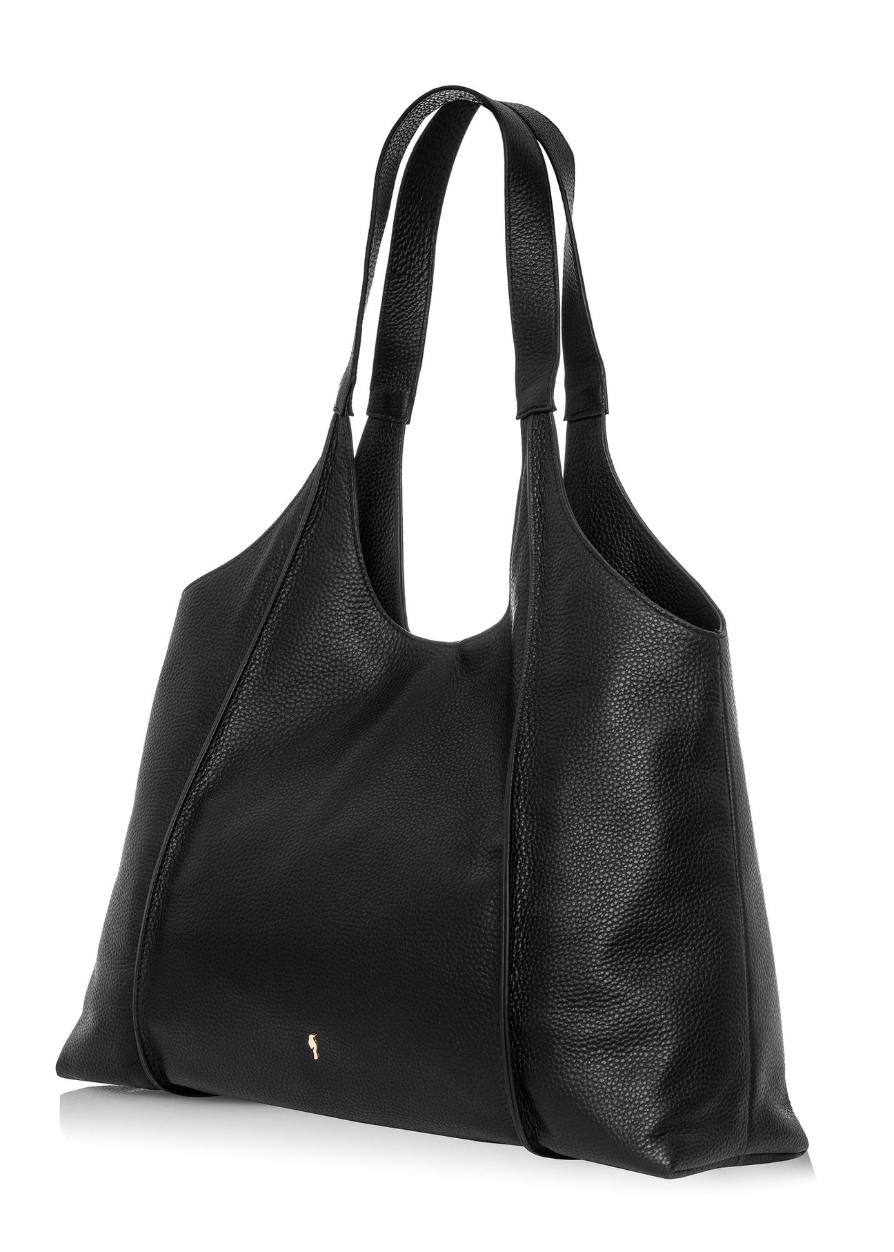 Skórzana torebka shopper damska TORES-0966-99(Z23)-02