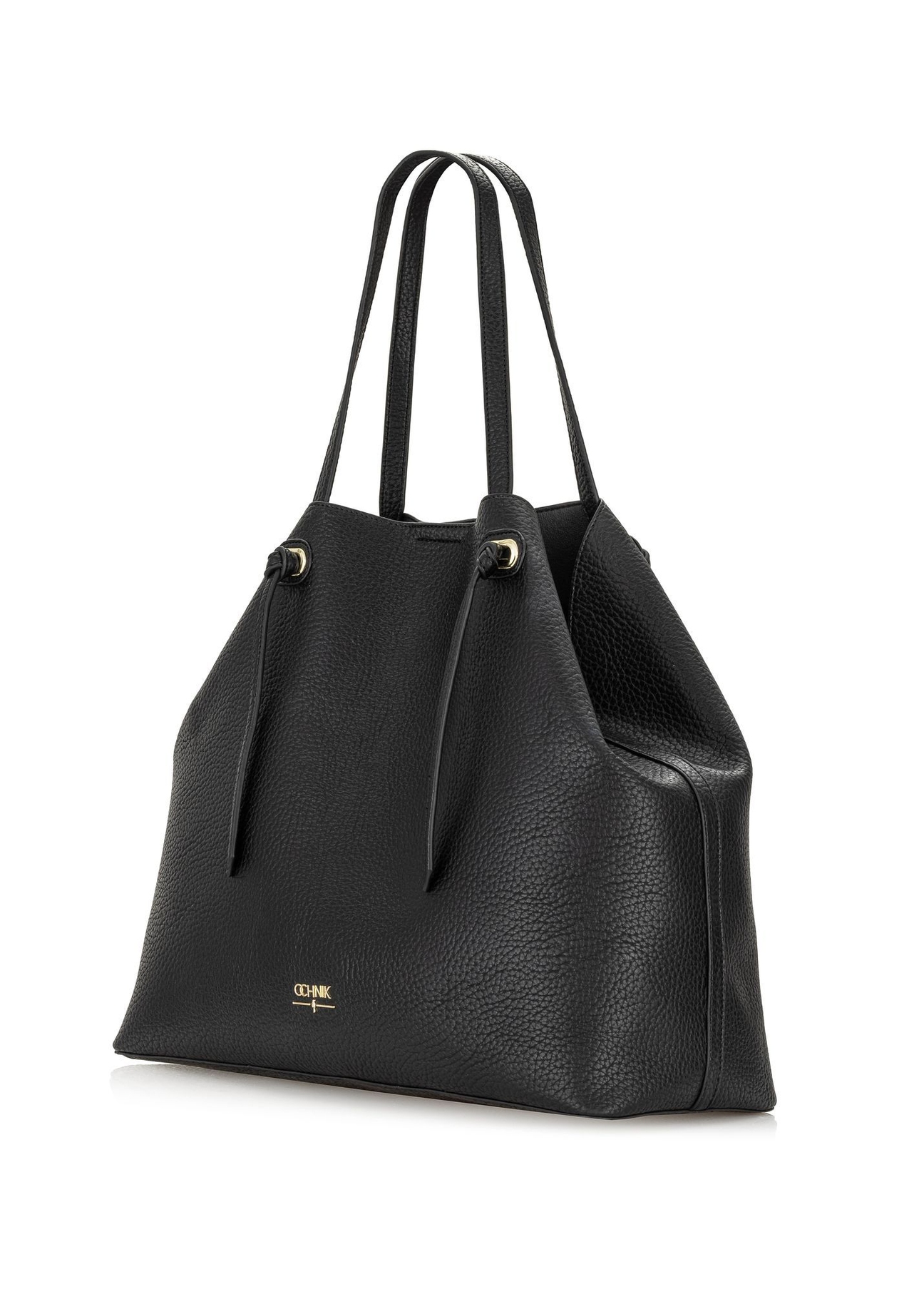 Duża czarna torebka shopper TOREC-0995A-99(Z25)